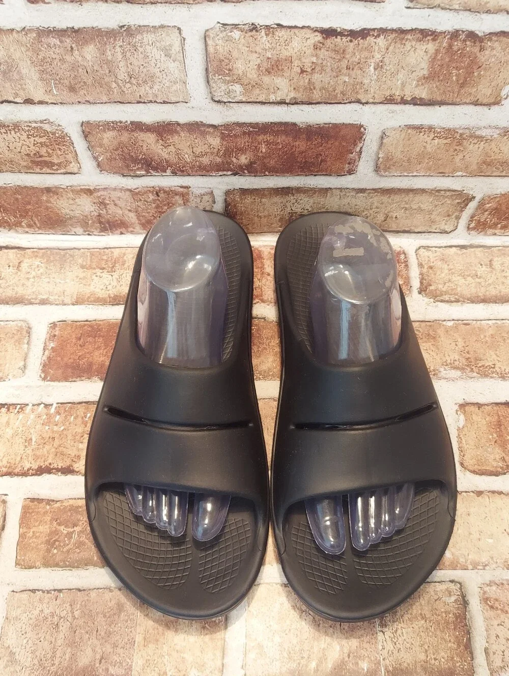 Pre-owned Oofos Ooahh Sport Slides